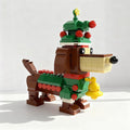 Dachshund Building Blocks Set Collectible Animal Building Toy Kids Learning &amp Educational Brick Sets (Age 3+) DIY Home &amp Office Decor for Adults-Gift Ideas