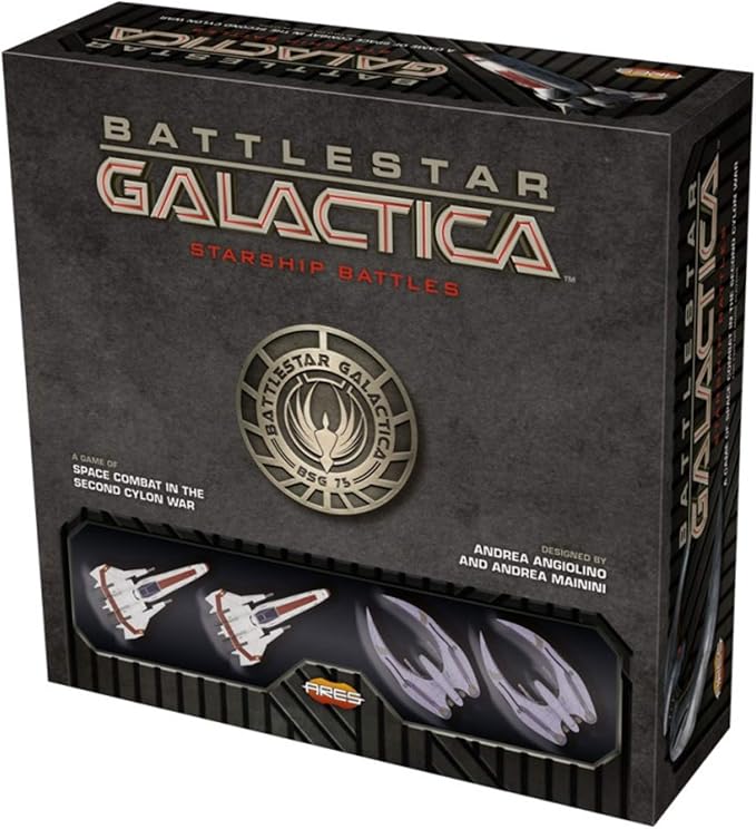 Ares Games AREBSG001A Battlestar Galactica: Starship Battles Starter Set Mixed Colours
