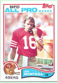 Joe Montana 1982 Topps #488 - San Francisco 49ers