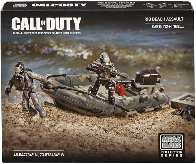 Mega Bloks Call of Duty Rib Beach Assault Model 06815