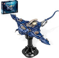 Mechanical Fish Building Set for Audlts Sea Animal Building Block Toy with Display StandFish Model for Office DecorGreat Gifts for Boys Grils 8+689PCS