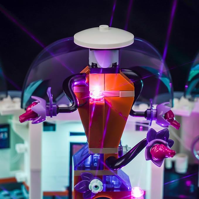 Upgraded Led Light Kit for Lego Space Science Lab Building Set Compatible with Lego 60439 (Model Not Included)