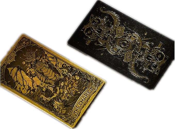 Cthulhu Poker Cards Collection Playing Cards Rare Limited Poker Cards Gift for Men or Women Great for CardistryCard Games and Party (Gold foil a Set)