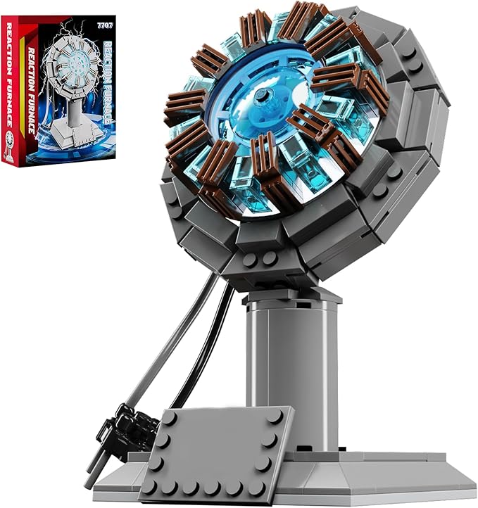 Arc Reactor Building Block Set A Model Toy Proof That Tony Has A HeartA Gift for Adults and Children