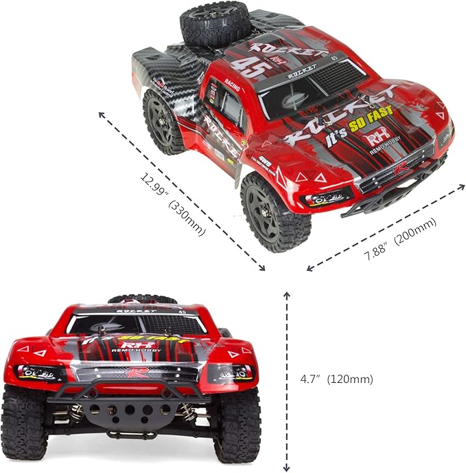 Cheerwing 1:16 Scale Short Course RC Car 40KM/H High Speed 4WD Remote Control Truck Off-Road Remote Control Car