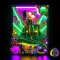 Light kit Compatible with Lego 75685 Emerald City Wall Art Decoration - No Model Only Light LED Lighting Accessories Compatible with Lego 75685 (RC Version)