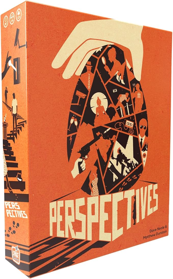 Perspectives (Orange Box) - Mystery Game Cooperative Storytelling Game for Kids and Adults Ages 12+ 2-6 Players 90 Minute Playtime Made by Space Cowboys