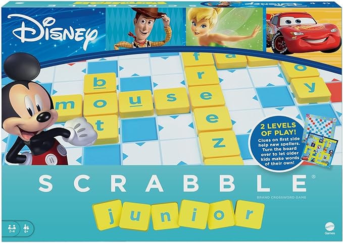 Scrabble Junior Disney Edition Board Game