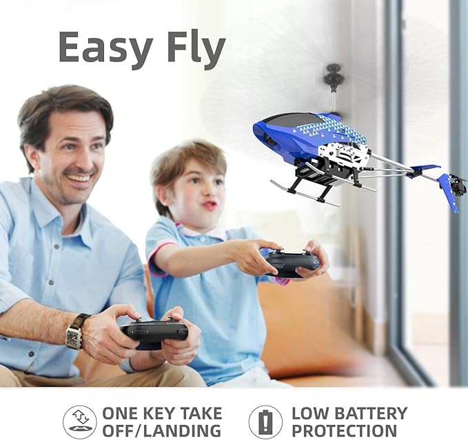 Cheerwing U12S Mini RC Helicopter with Camera Remote Control Helicopter for Kids and Adults