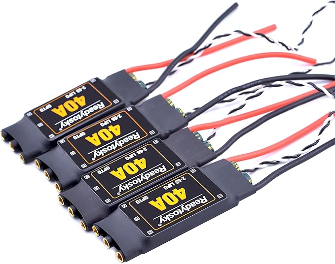 Readytosky 40A ESC OPTO 2-6S Brushless ESC Electronic Speed Controller for F450 450mm F550 S500 ZD550 RC Helicopter Quadcopter(4PCS)