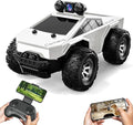 RC Cars with Camera Remote Control Truck with 720P HD FPV Camera All-Terrain Remote Control Car with Body Light Rechargeable Battery 1:28 RC Car Vehicle Toy Gifts for Adults Kids Boys Girls