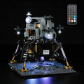 LED Light Kit (Remote Control) Compatible with Lego NASA Apollo 11 Lunar Lander - for Creator 10266 (Model Set Not Included)