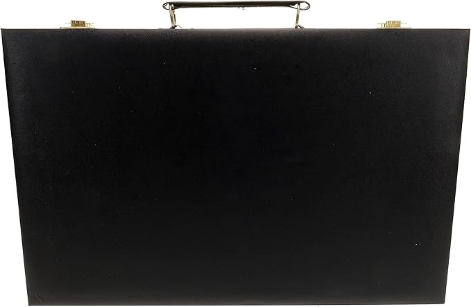 Black Leatherette Backgammon