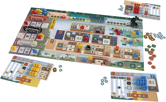 Devir - The White Castle Board Game – Strategic Eurogame with Worker Placement Dice Placement &amp Resource Management for Teens and Adults Ages 12+ 1–4 Players 85 Playtime Multilanguage