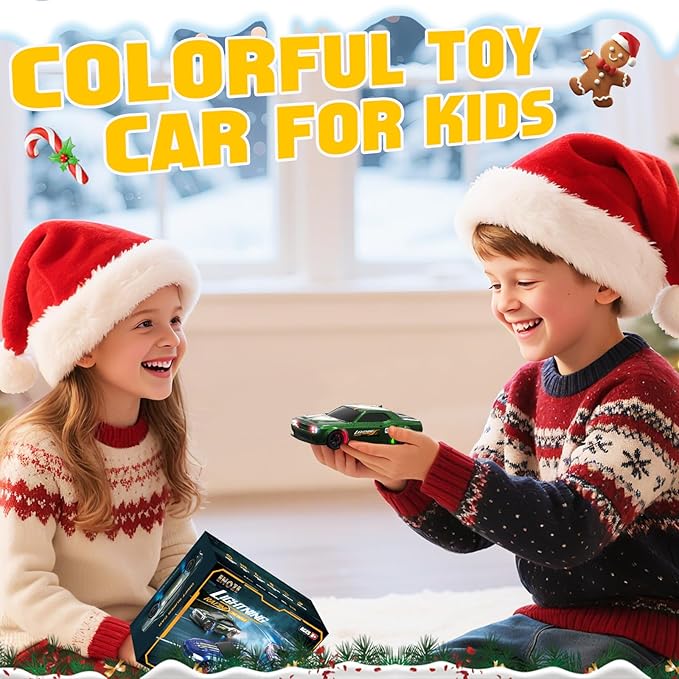1/43 RC Drift Car Mini Drifting RC Car with Gyro 2.4GHz Full Proportional Drift Cars 4WD RTR Remote Control Cars with Colorful Lights Gyroscope Fast Racing Vehicle Gift for Kids Boys Adults