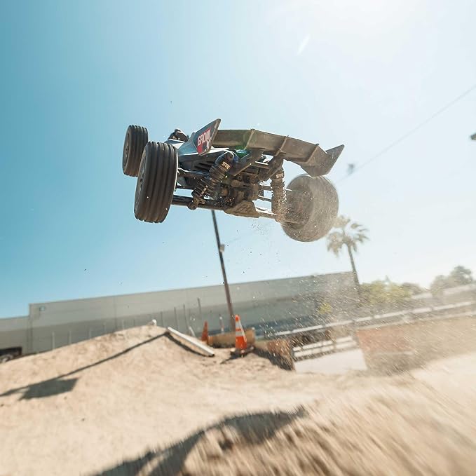 ARRMA RC Car Typhon GROM 4X4 223S BLX BRUSHLESS Small Scale Buggy RTR with DSC Battery &amp Charger Included Blue ARA2306ST2