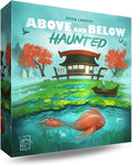 Above and Below: Haunted Board Game | Spooky Story Adventure | Red Raven Games | Light Strategy Village Building | 2–4 Players | Ages 8+ | Cards Dice &amp Ghostly Encounters