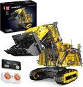 Mould King 17070 RC Excavator Building Set for Adults 4767 Pieces Truck Construction Vehicle Model APP Remote Control Truck with Engines STEM Engineering Toys