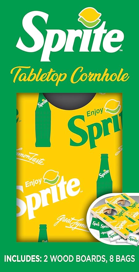 MasterPieces Officially Licensed Sprite Tabletop Cornhole Game for Families