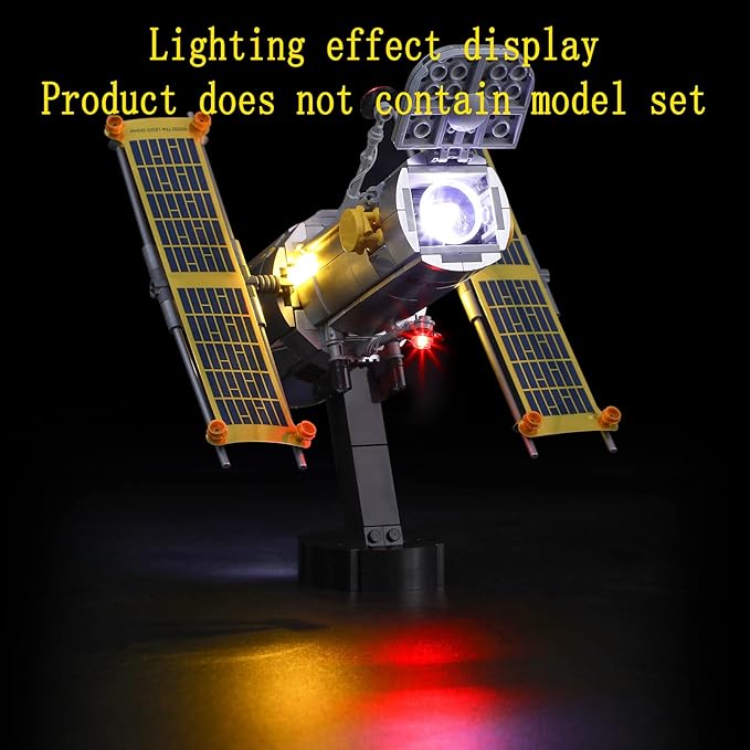 LED Light Kit Compatible with Lego NASA Space Shuttle Discovery - Lighting Set for Creator 10283 Building Model (Model Set Not Included)