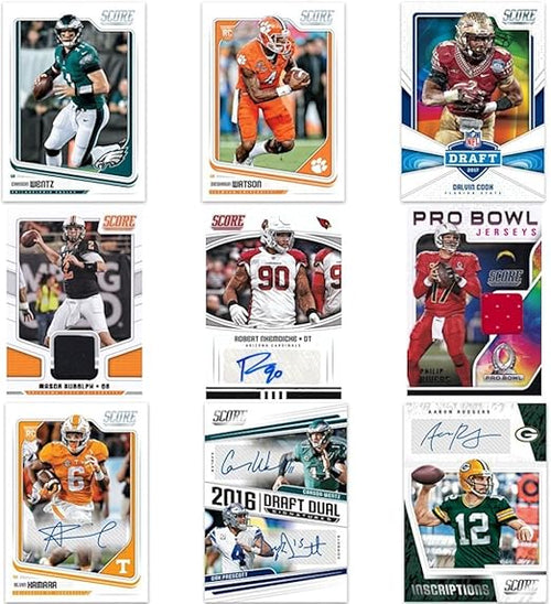 2018 Panini Score NFL Football BLASTER box (11 pk pp $19.99 w/ ONE Memorabilia or Autograph card)
