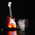LED Light Kit (Gesture Control) Compatible with Lego Ideas Fender Stratocaster - Lighting Set for Ideas 21329 Building Model (Model Set Not Included)