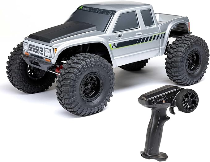 Axial RC Truck 1/10 SCX10 III Coyote 4X4 RTR (Battery and Charger Not Included) Brushed Rock Crawler Silver AXI-2036T1