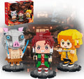 Anime Building Blocks Set 786pcs Compatible with Lego Character Manga Toys Collectible Action Figures for Anime Fans Kids Adults