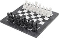 Radicaln Marble Chess Set 15 Inches Handmade Black and White Classic Board Games for Adults Luxury Marble Chess Board &amp 32 Chess Pieces