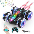Upgraged Gesture Sensing RC Stunt Car with Lights &amp Music Hand Gesture Remote Control car Toy with 360° Spins Gesture RC Spray Car Birthday Toys Gifts for 6 7 8 9 10 Year Old Boys