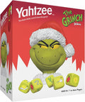 YAHTZEE Grinch Dice Game Collectible Dice Cup with Green Dice Christmas Themed Family Board Game Classic Game with a Festive Dr. Seuss Twist Officially Licensed Game &amp Merchandise