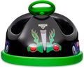 Monster Jam Bumper Car for Kids 2 Speed Electric Bumper Car Vehicle Toddler Bumper Car with Remote Control and 360 Degree Turning 6V Motor LED Lights Gifts for Toddlers