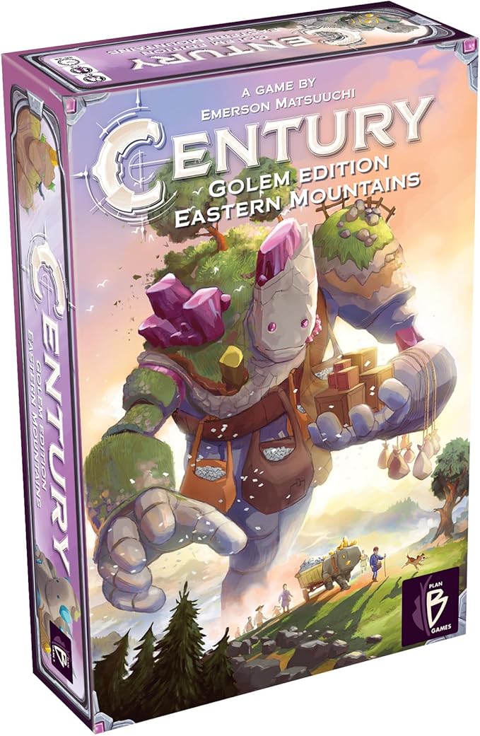 Century Golem Edition Eastern Mountains Board Game - Return to Carvania for Crystal Trading Adventures! Strategy Game for Kids &amp Adults Ages 8+ 2-4 Players 30-45 Min Playtime Made by Plan B Ga