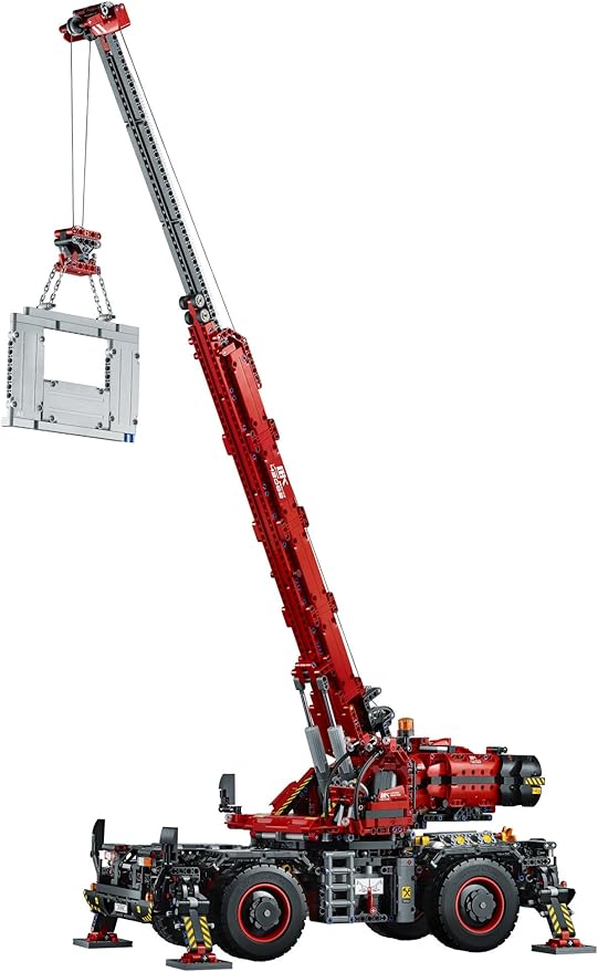 LEGO Technic Rough Terrain Crane 42082 Building Kit (4057 Pieces)
