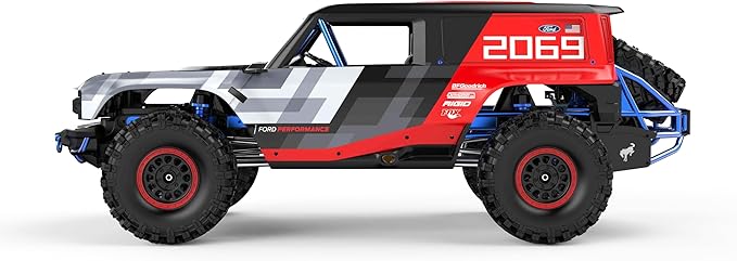 Helidirect MJX Hyper Go H8P 1:8 RC Car Licensed Ford Bronco R Baja 1000 Standard Version - Remote Control Car RC Cars for Adults