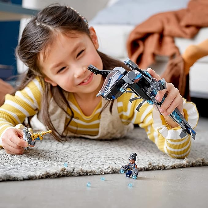 LEGO Marvel Black Panther Dragon Flyer 76186 Building Kit Toy Create The Final Battle Scene from Avengers: Endgame New 2021 (202 Pieces)