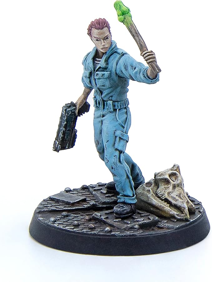 Modiphius Fallout Wasteland Warfare: Survivors: Washington Personalities - 3 Miniatures 32mm Unpainted Figures Capital Wave