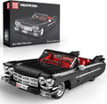 Mould King 10012S Sports Car Building Sets 1324+ Pcs MOC Classic Vintage Convertible Building Block Kit Racing Model Cars Kits for Adults &amp Teens 14+