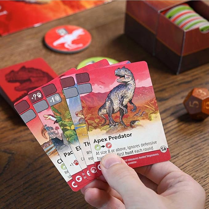 Northstar Game Studio Nature Board Game Expansion Module 2: Jurassic | Adapt Species in a Changing Environment | Strategy Game for Adults Teens Families and Solo | 1-4 Players Age 10+