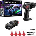 1:64 Scale Mini RC Drift Car with Gyro Full Proportional RTR 2.4Ghz Remote Control with RGB Lights (04-Black)