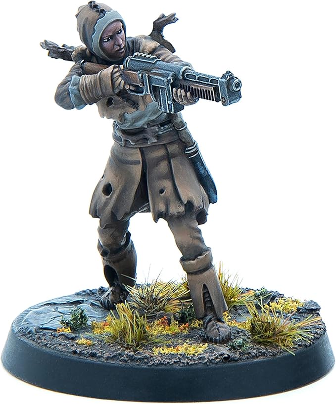 Modiphius Entertainment: Fallout: Miniatures - Cult of The Mothman: Clergy - 6 Figures Appalachia Wave Unpainted Resin Miniatures Tabletop Game