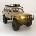RC Rock Crawler 4x4 RC Truck WPL C54-1 RC Crawler Off Road 1/16 Scale RTR All Terrain Proportional Throttle Steering 2.4Ghz 260 Motor Upgraded Chassis and Counter Rotating Gearbox Adult
