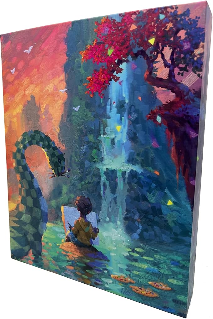 Canvas Reflections Board Game Expansion - Create Stunning Masterpieces! Art Competition and Puzzle Game for Teens &amp Adults Ages 14+ 1-5 Players 30 Minute Playtime