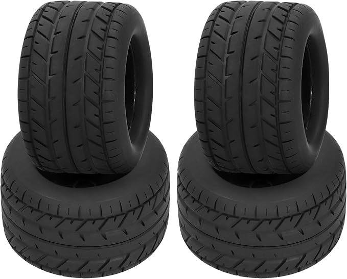 HEITIGN Duratrax Rc Tires 24x24x7 4pcs 115mm Wheel Tires - Fit for 1/10 Rc Car Model