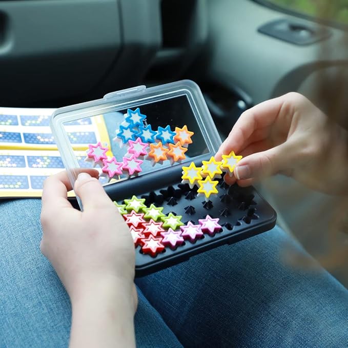 SmartGames IQ Bundles Link Series: IQ Link &amp IQ Stars 240 Challenges for Ages 6-Adult