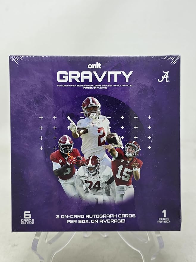 2025 Onit Gravity College Football Card Breaker Edition Box (Alabama Crimson Tide)
