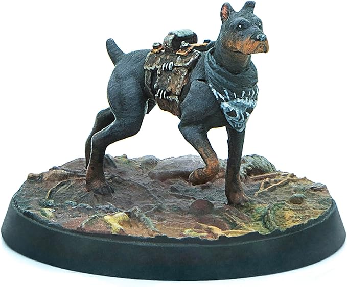 Modiphius: Fallout: Wasteland Warfare: Raiders Pack Top Dogs - 3 Figures Nuka World Wave 32mm Multi-Part Resin Unpainted Miniatures
