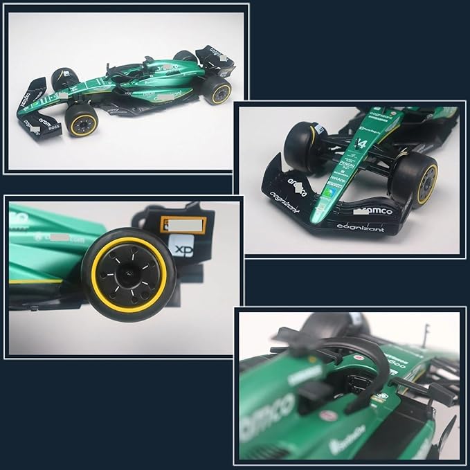 2024 New 1/14 Scale F1 AMR24#14 Formula 1 Remote Control Car Simulation Alloy Model | Adult Collector Edition | Premium Gift for Racing Enthusiasts