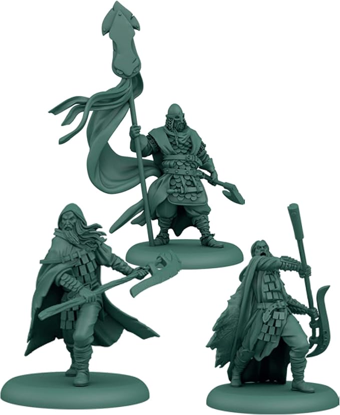 A Song of Ice and Fire Tabletop Miniatures Game House Greyjoy Starter Set - Rulers of The Iron Islands! Strategy Game for Adults Ages 14+ 2+ Players 45-60 Minute Playtime Made by CMON