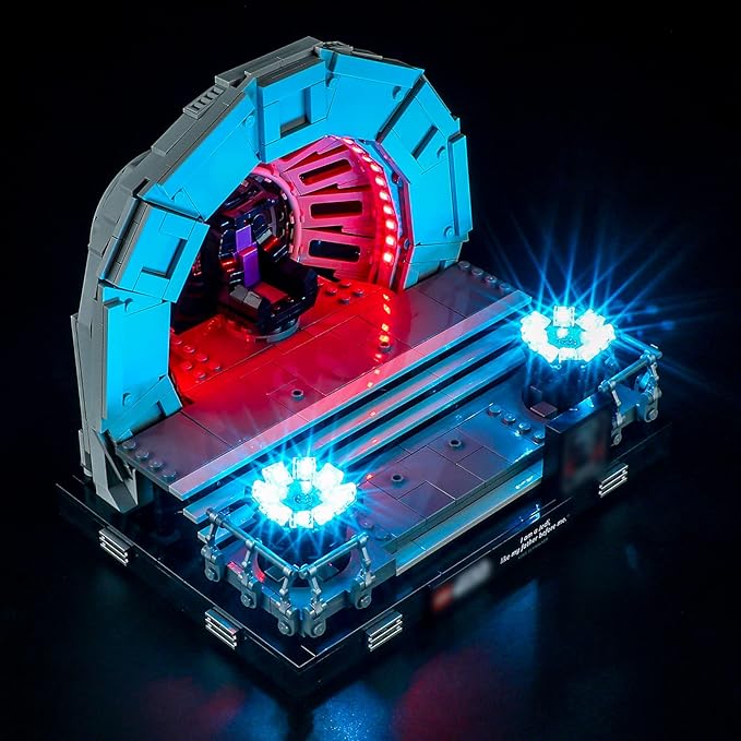 BRIKSMAX Led Lighting Kit for LEGO-75352 Emperor's Throne Room Diorama - Compatible with Lego Star Wars Building Blocks Model- Not Include Lego Set